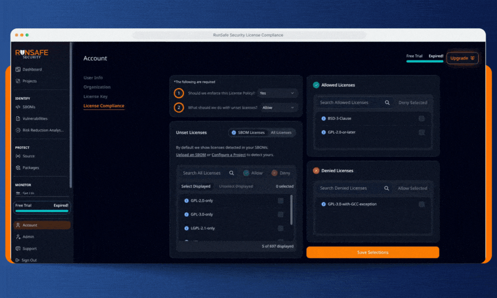 New License Compliance Feature Helps Prevent Copyleft Risk